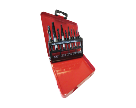 10-Piece Drill Bit and Stud Extractor Set