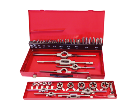 Tap and die set - 54 pieces