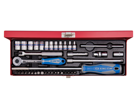1/4 ' Socket set metric size with accessories - 39