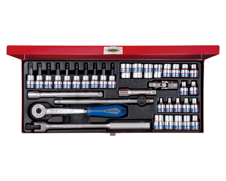 3/8 ' Socket set metric size with accessories - 36