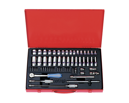 3/8 ' Socket set metric size with accessories - 59