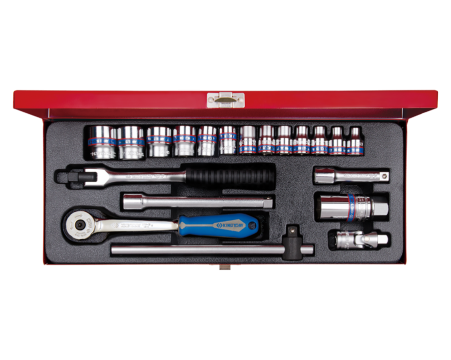 3/8 ' Socket set metric size with accessories - 20