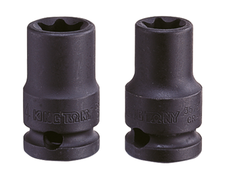 3/8' Standard impact socket for TORX® male screws