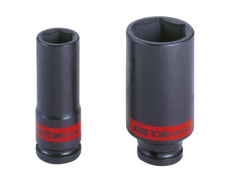 1/2'' long imperial 6 points impact socket