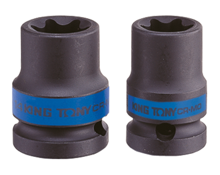 1/2'' long impact socket for TORX® male screws