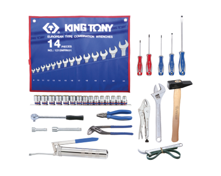 44 tools set for tool box