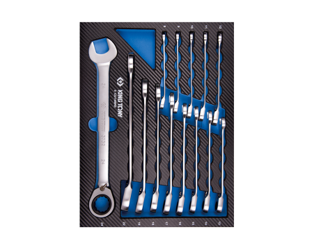 EVAWAVE tray of metric speed wrenches - 14 pcs