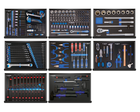 EVAWAVE Tools set for trolley - 281 pcs