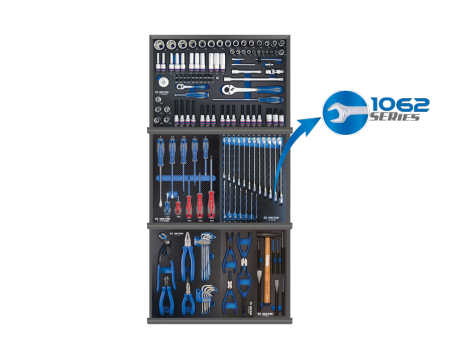 EVAWAVE Tools set for trolley - 155 pcs