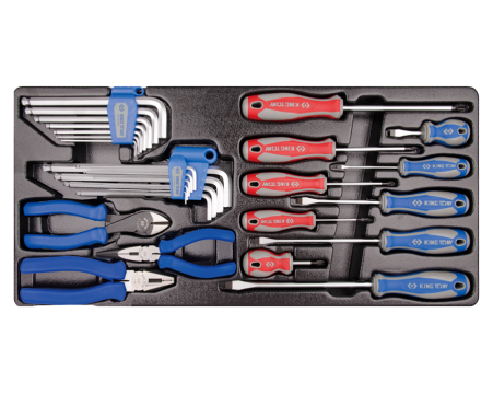 Inch and metric hex key, pliers and screwdriver mo