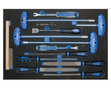 Files, brush and T-shape 6 point wrench EVAWAVE tr