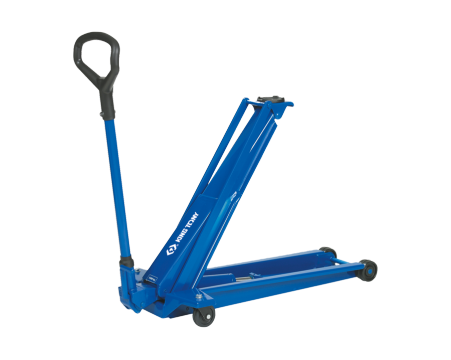 High lifter with long reach, ideal for cars with l