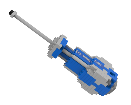 Flat screwdriver Construction toy - 210 pcs