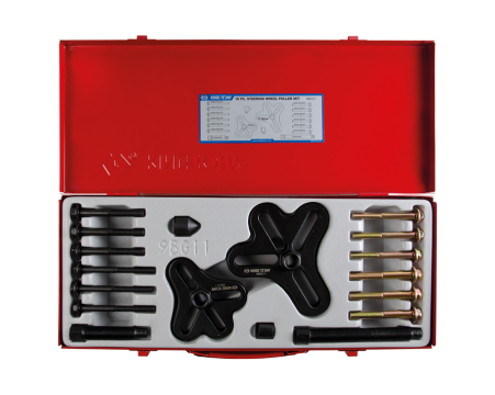 Cofre de extractor de volante - 18 piezas