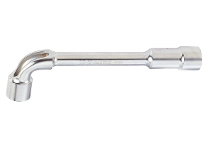 Angled socket wrenches and sets